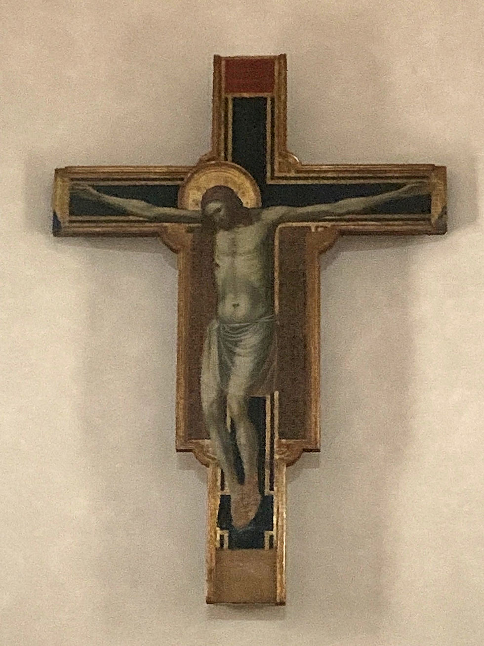 Crocifisso di Giotto all'interno del Duomo di Rimini