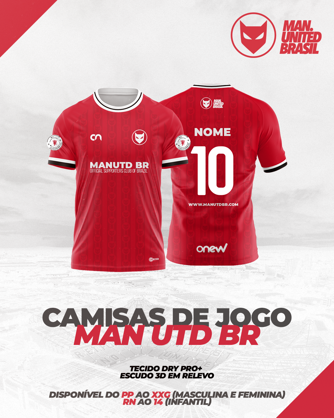 CAMISA MANUTD BR - 2025