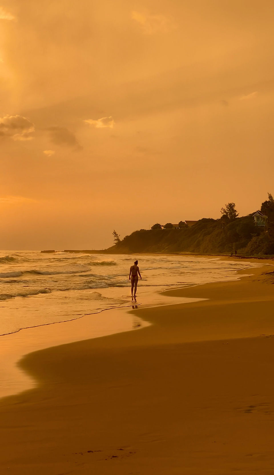 Sunset at katamah, Treasure Beach, Jamaica.