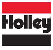A graphic logo for the high performance accessory company Holley Racing