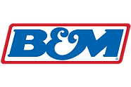 A graphic logo for the aftermarket automotive shifters and accessories company B&M Shifters