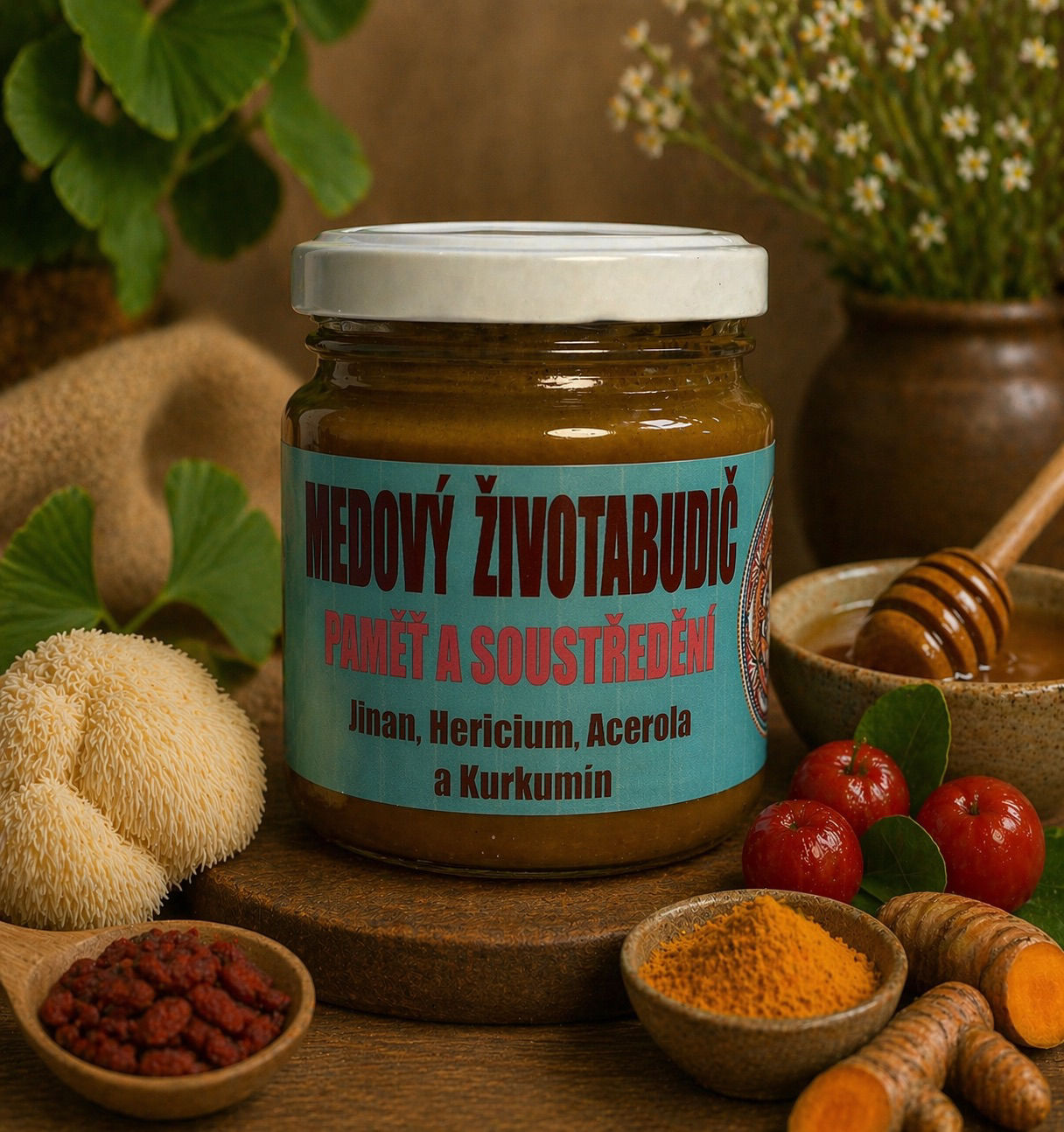 Medový životabudič - paměť a soustředění