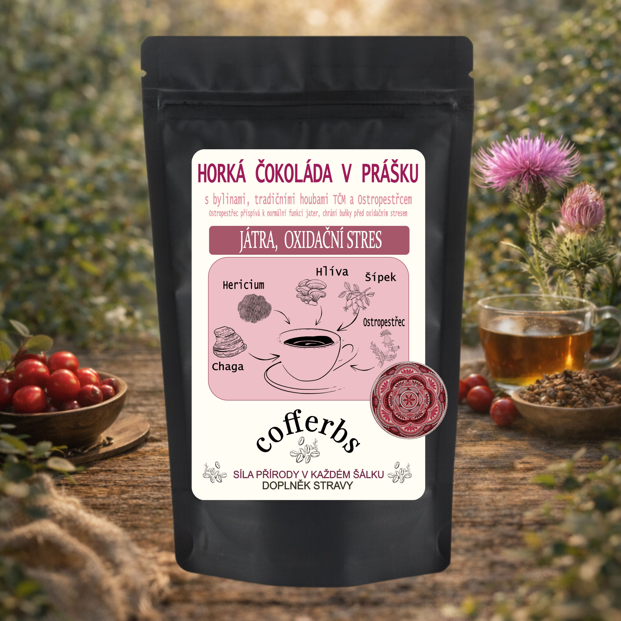 Horká čokoláda - Játra, oxidační stres