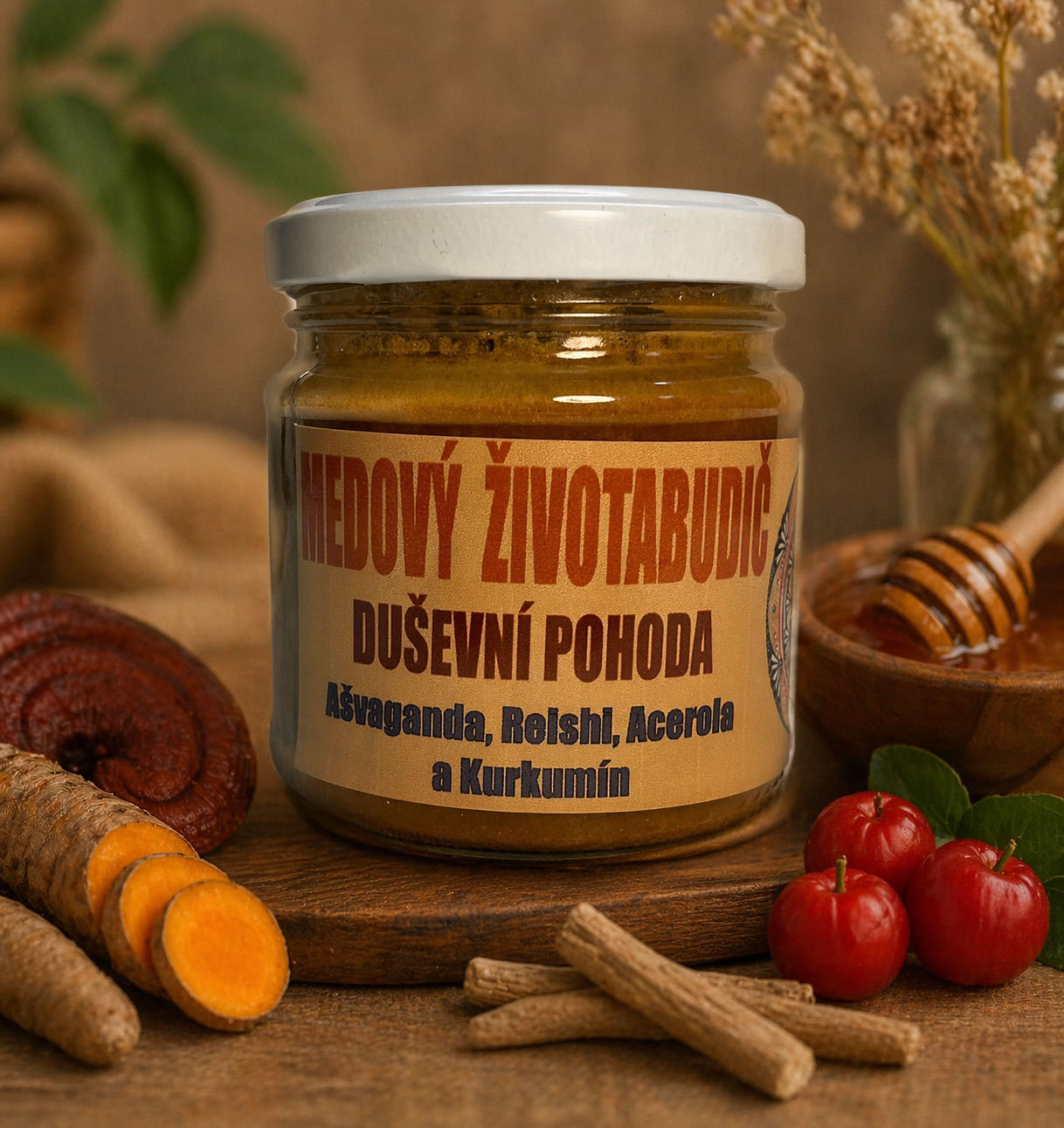 Medový životabudič - duševní pohoda