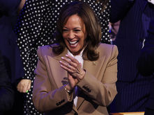 Exclusive-Harris' election effort raises around $500 million in a month, sources say