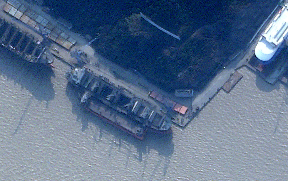 China harbors ship tied to North Korea-Russia arms transfers, satellite images show