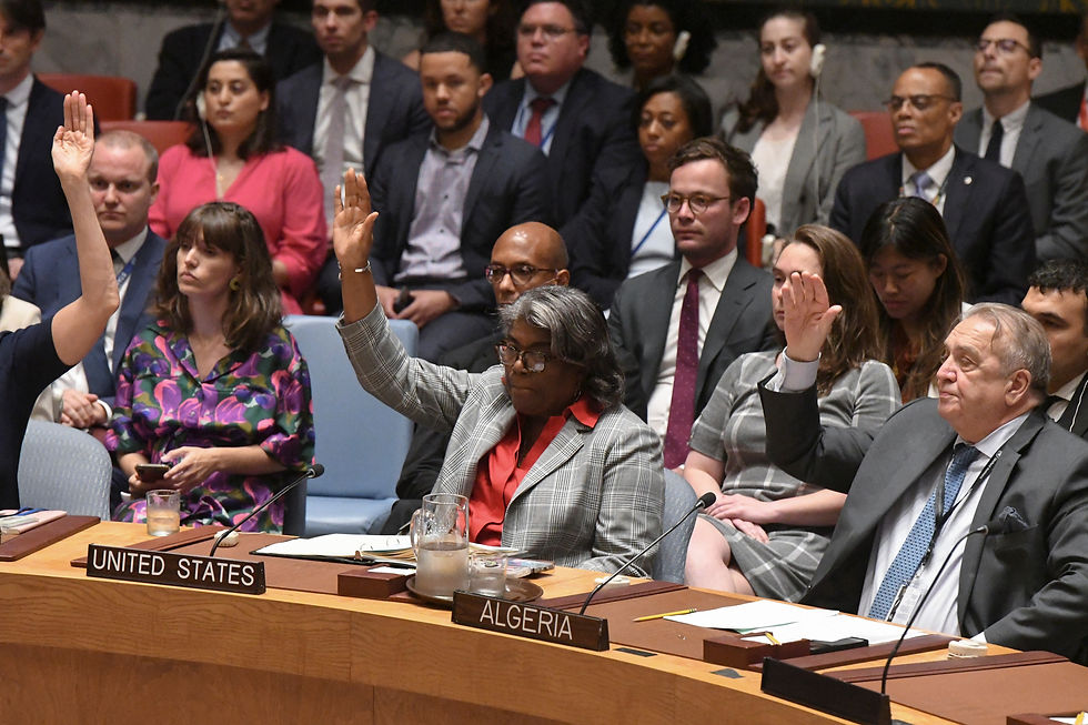 UN Security Council backs Israel-Hamas ceasefire plan