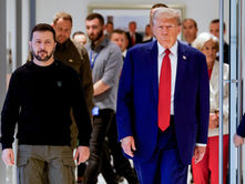 Ukraine's Zelenskiy presents 'victory plan' to Trump at New York meeting