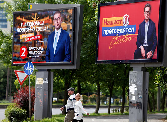 North Macedonia voters express frustration ahead of elections