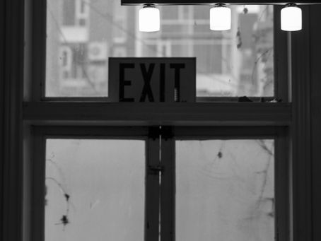 Day 15 of a Photo a Day: Exit