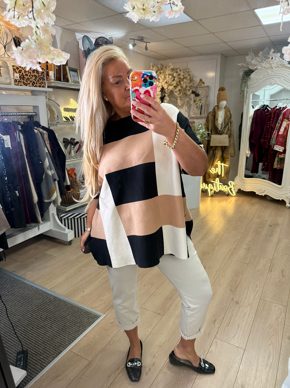 Bold Stripe Knit Jumper