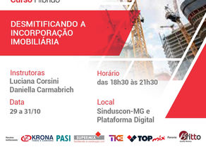 Sócia do Muzzi Associados ministra curso promovido pela Sinduscon-MG