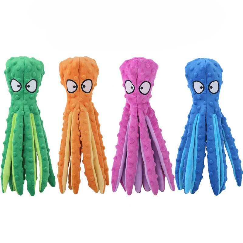 Pet Plush Toy Octopus Voice Toy
