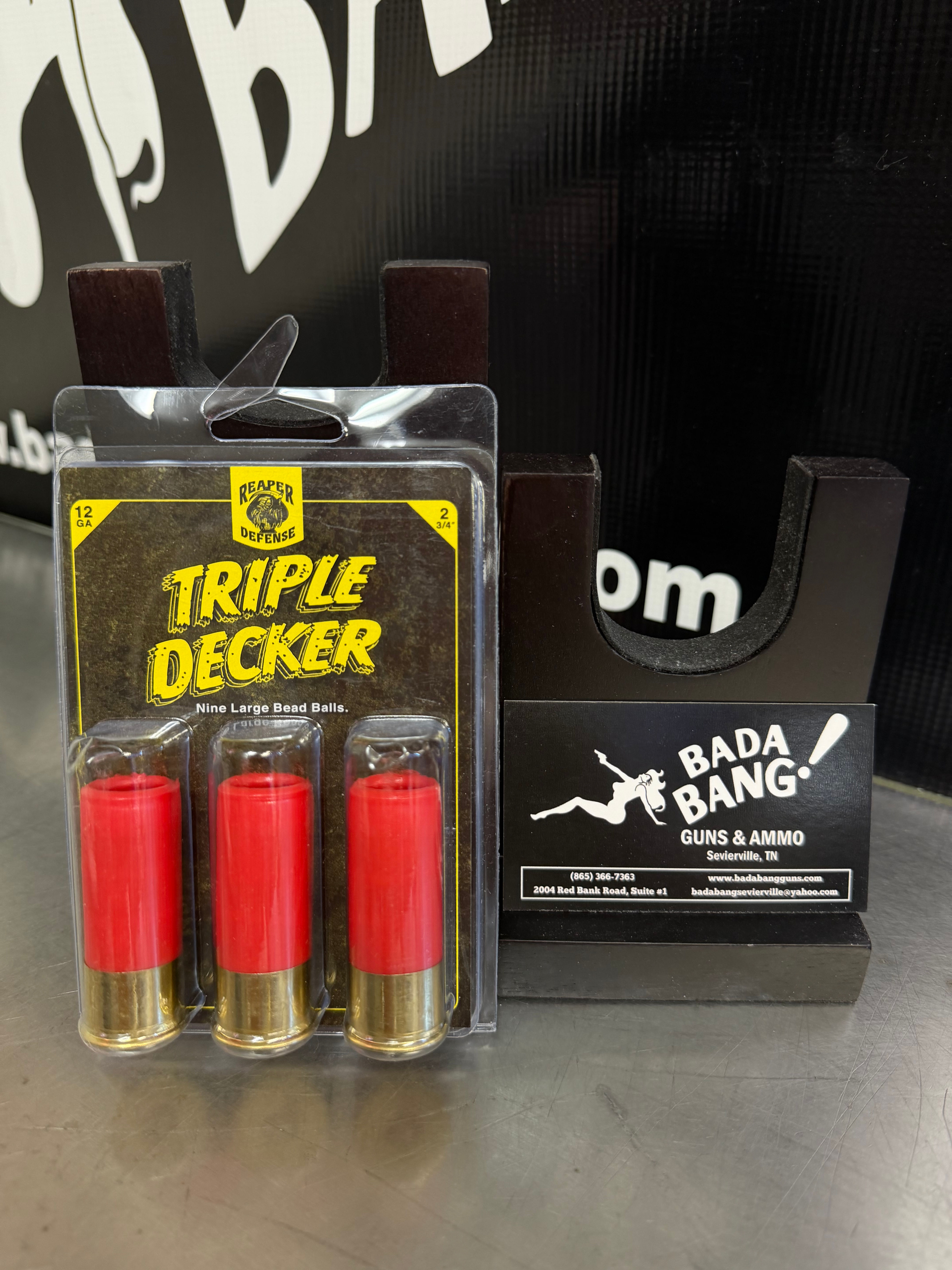 Reaper Defense 12GA Triple Decker - 3PK