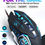 Miniatura: Mouse Gamer USB Com LED 4800 DPI 6 Botões - EBAI