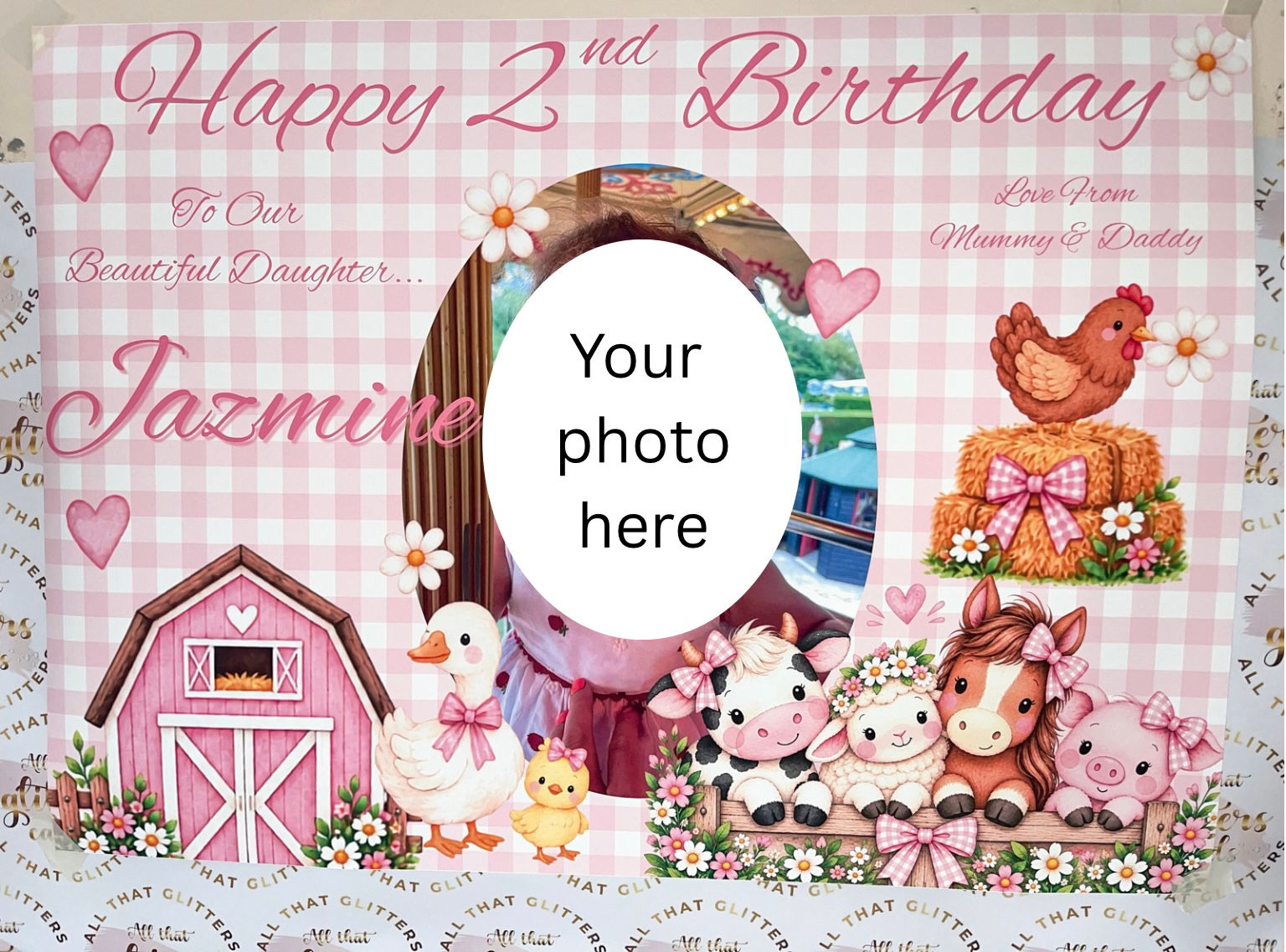 Farm animals A1 banner