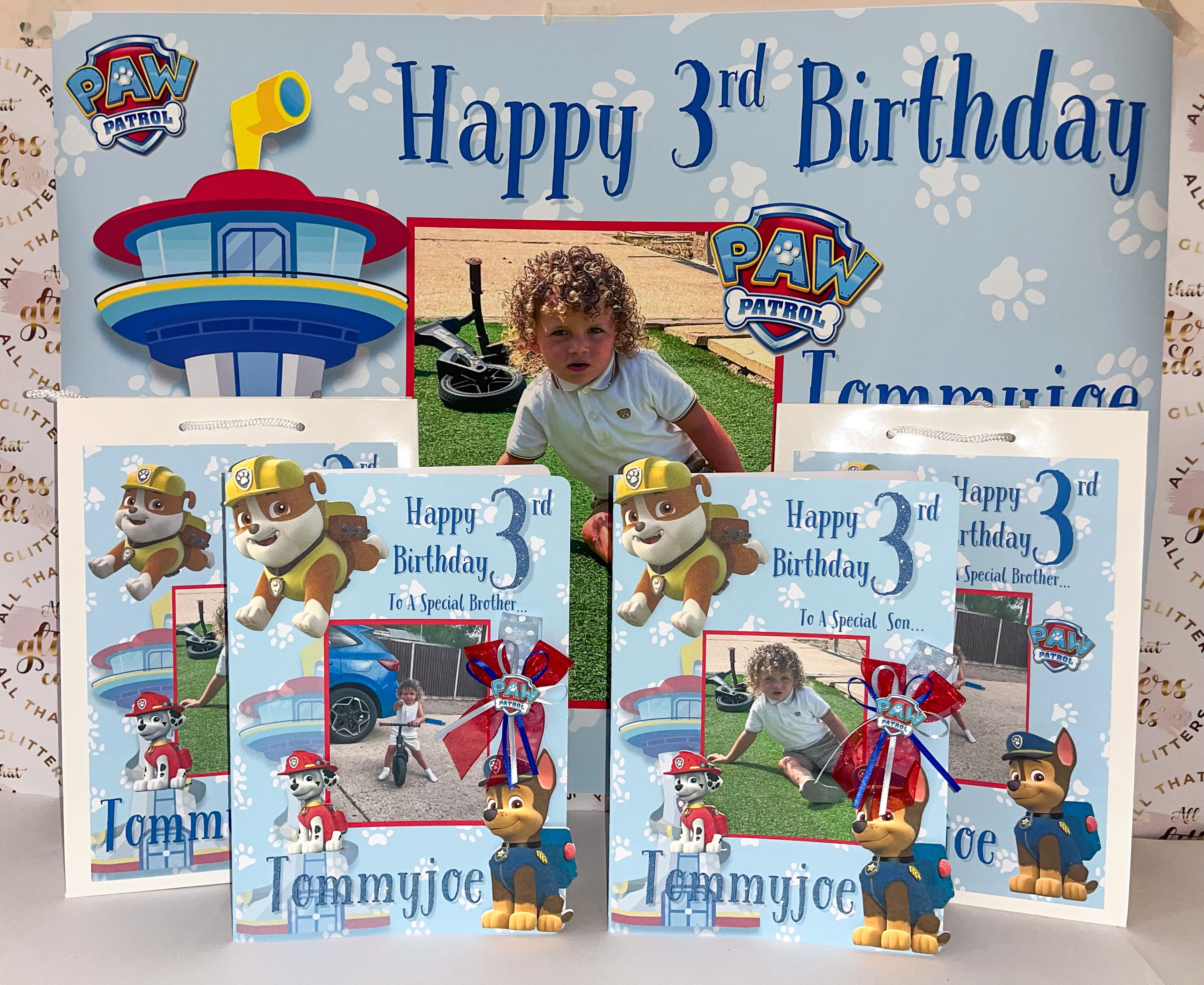 Dog Cards & banner set