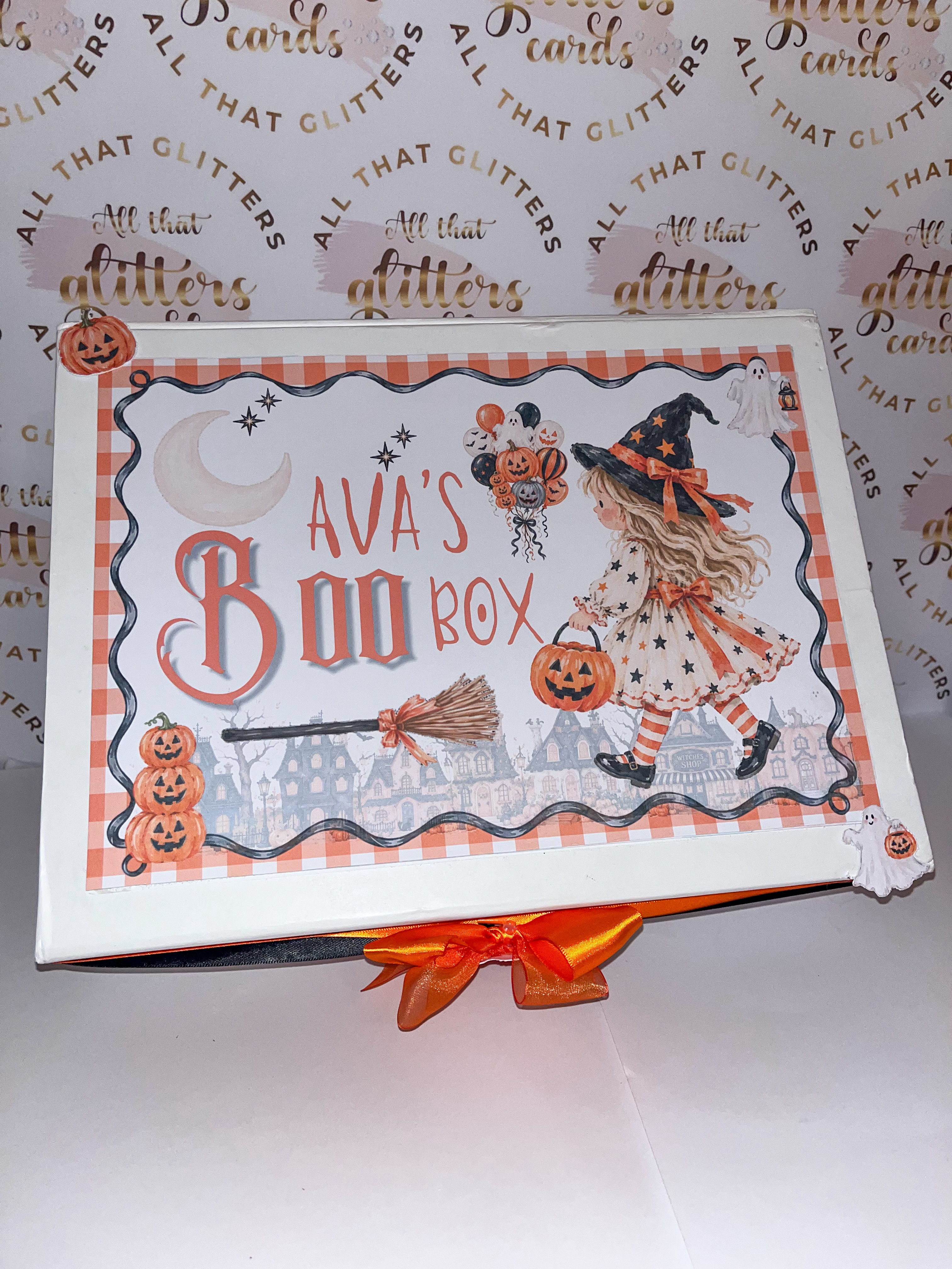 Halloween boo box