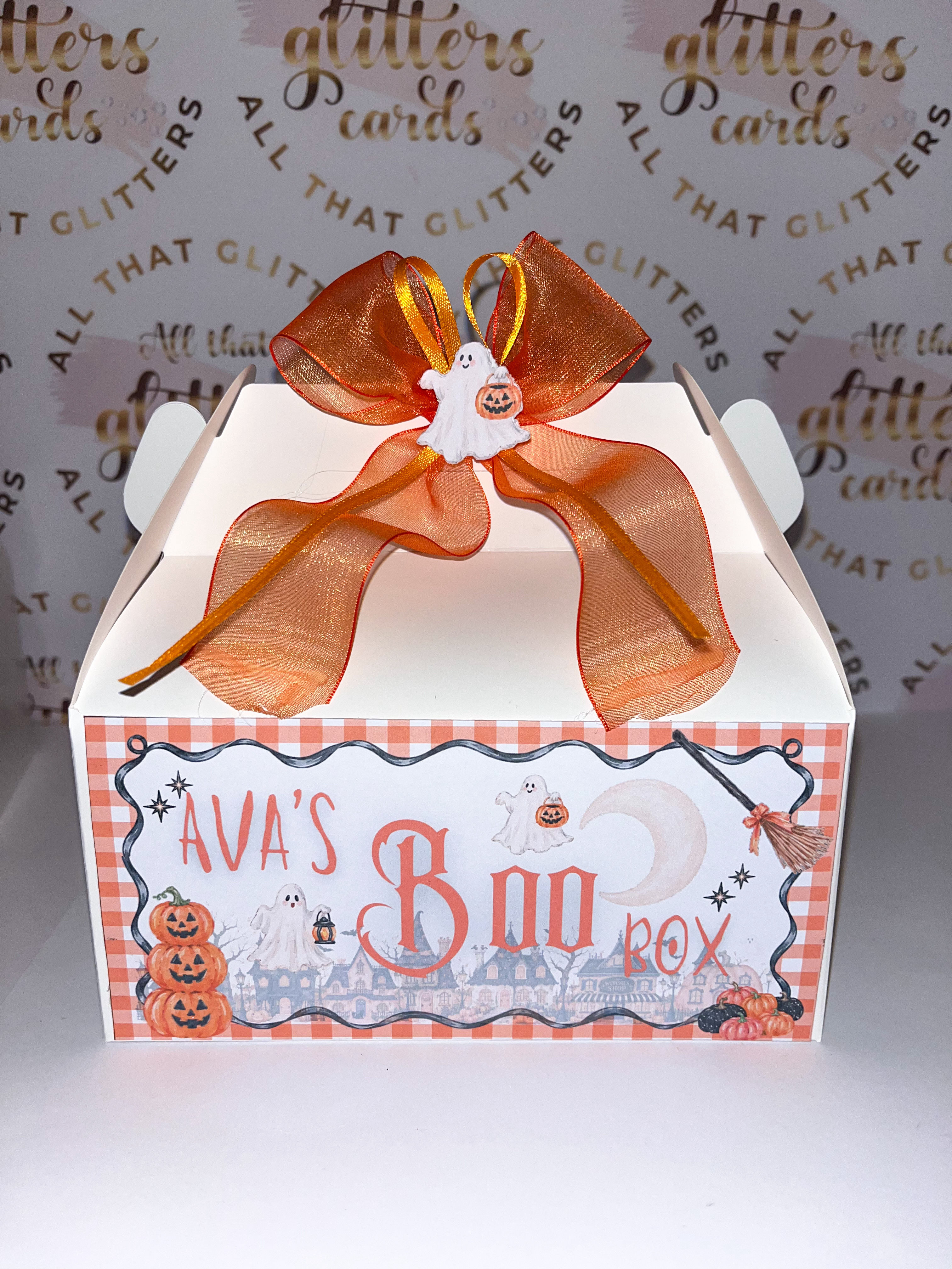 Halloween boo box