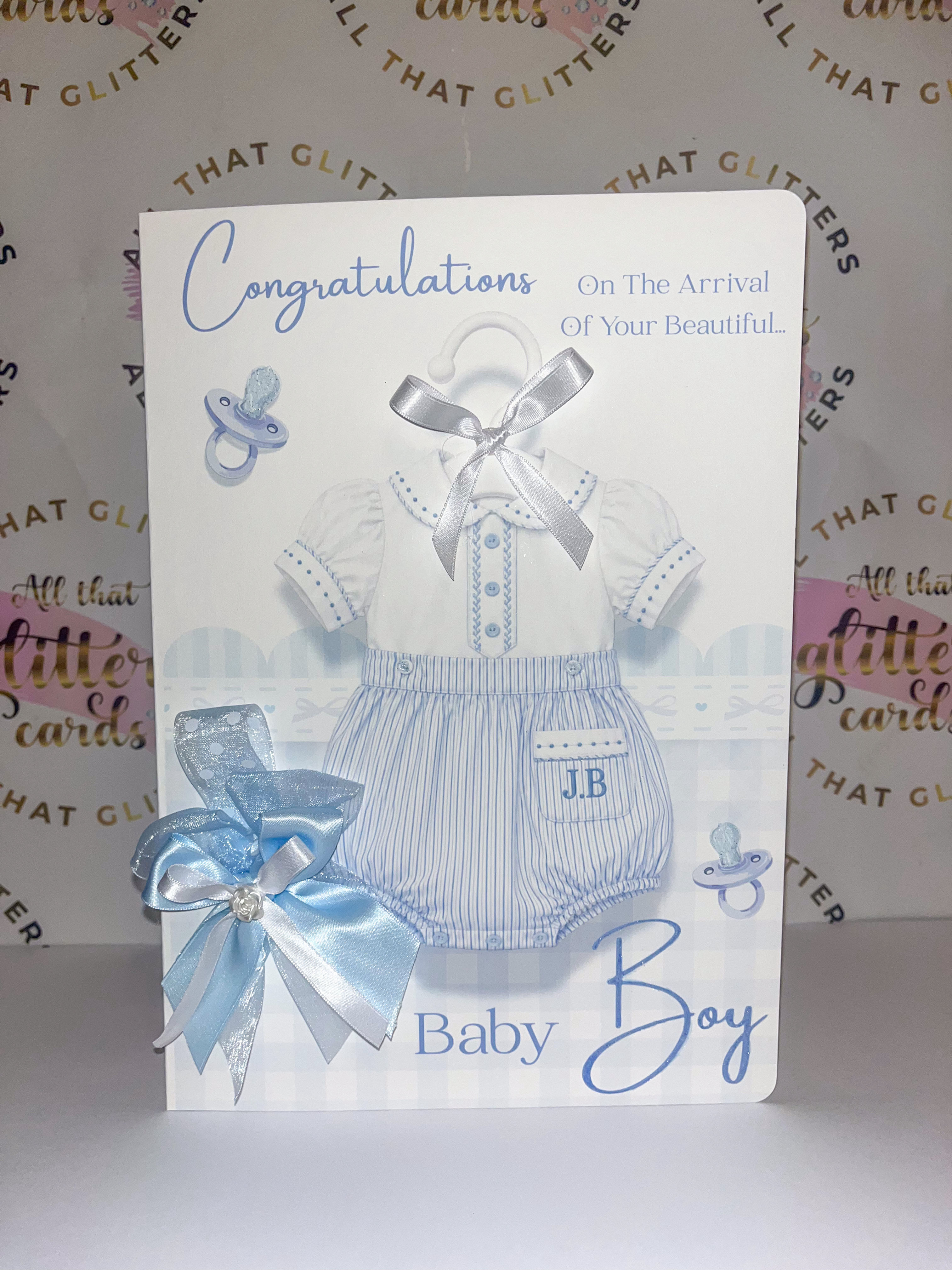 Smock suit card 