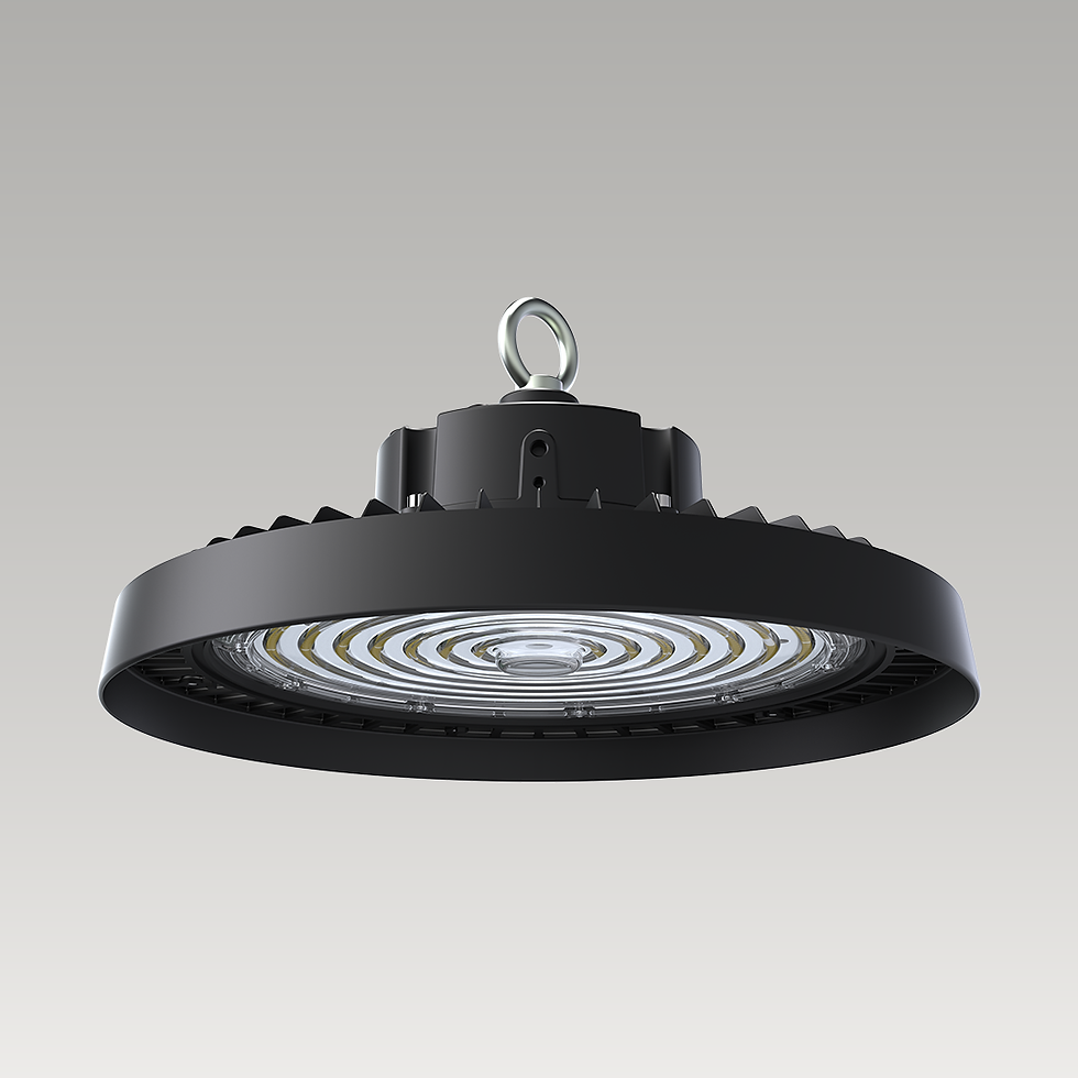 YSE LED Hi-Bay Light in industrial-grade die-cast aluminium