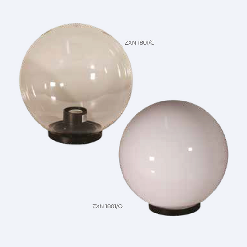 ZXN1801 Outdoor Sphere Lights | Decorative IP44 Garden & Pillar