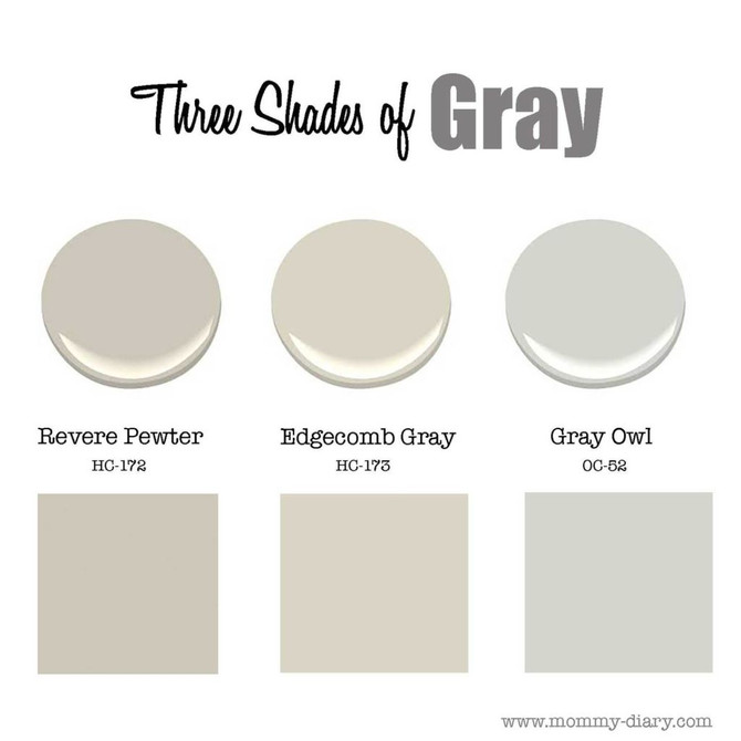 Edgecombe grey or Revere Pewter