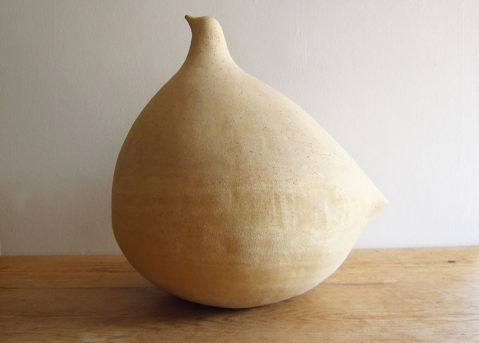 Thumbnail: rustic stoneware fatbird CMS516