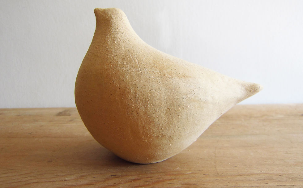 Thumbnail: rustic stoneware fatbird CMS466