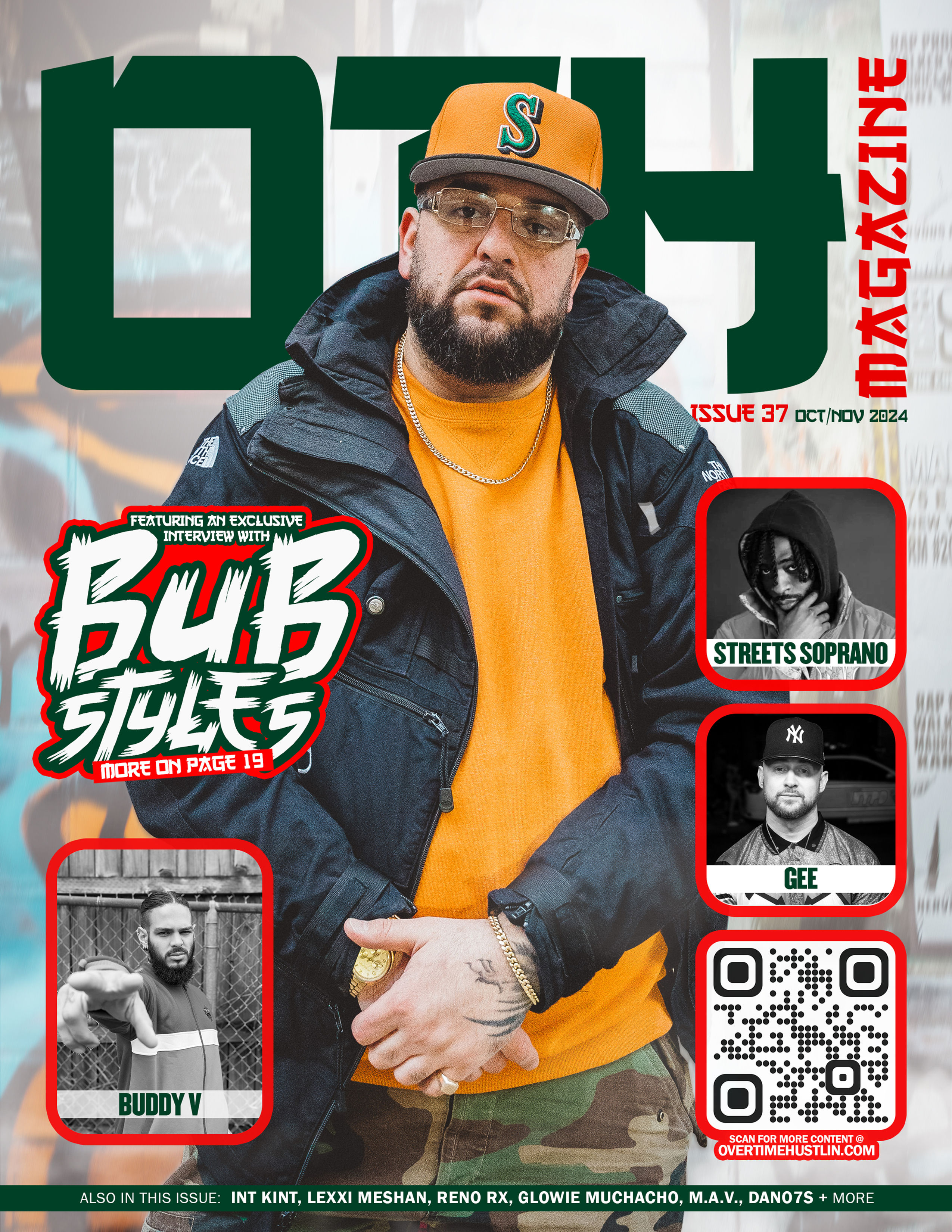 Limited Print (ChinaTown Cover Varient Print) OTH Magazine Issue 37 (Nov. 2024)