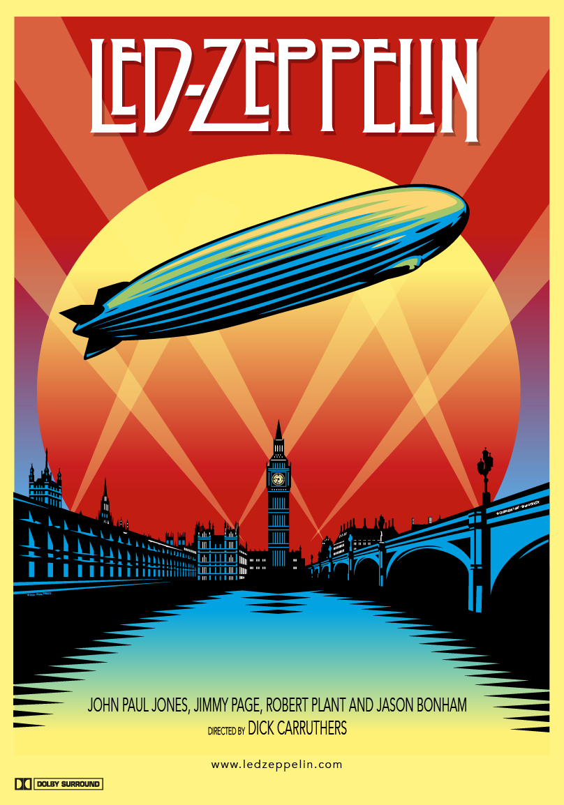 Affiche LED ZEPPELIN