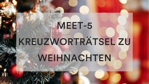 Das Meet5-Kreuzworträtsel zu Weihnachten