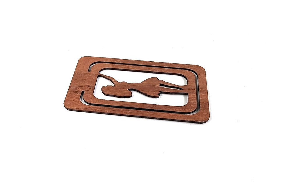 縮圖：Unique Koa Page Clip