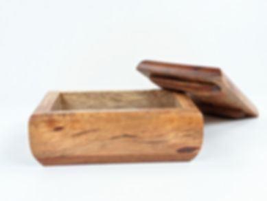 Koa Pop Top Box (#6)  4x3x2