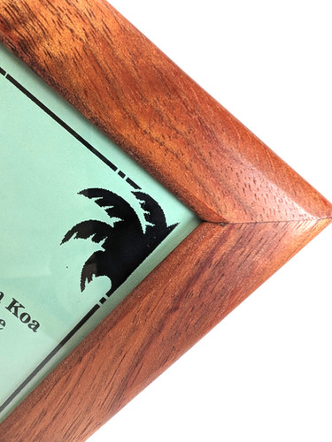 Hawaiian Koa Picture Frame 4x6 | Simply Wood Studios