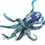 Thumbnail: Glass Octopus (He'e) Medium (Green Teal)