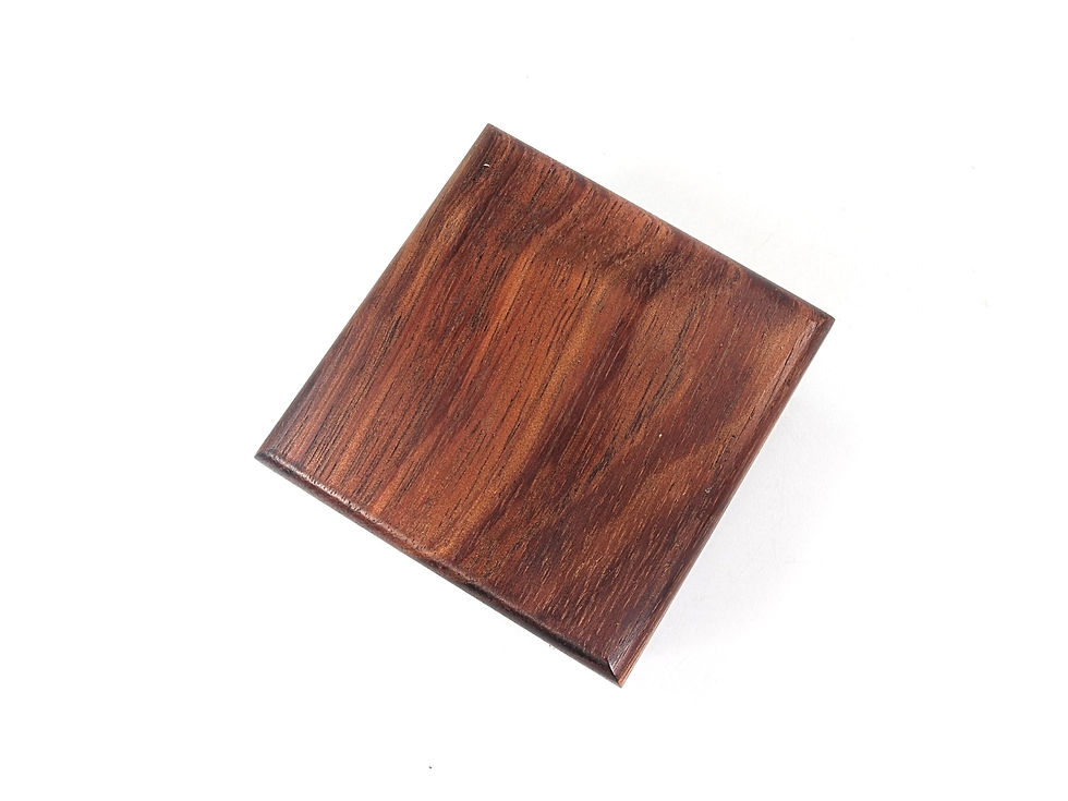 Thumbnail: Laser Engraved Hibiscus Small Koa Box