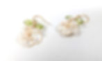 サムネイル： Semi-precious Mother of Pearl Peridot Fresh Water Gemstone ER