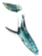 サムネイル： Glass Humpback Whale Small