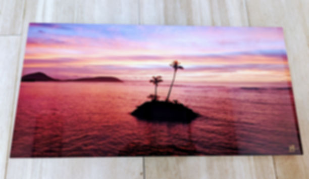 Aluminum Print 8x16 O'ahu Hawaiian Sunrise