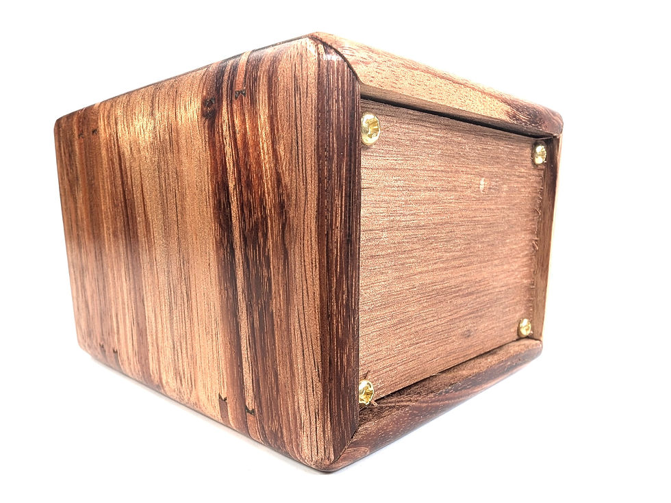 縮圖：Hawaiian Koa Small Urn 3.5 Lx2.5W x4H inches