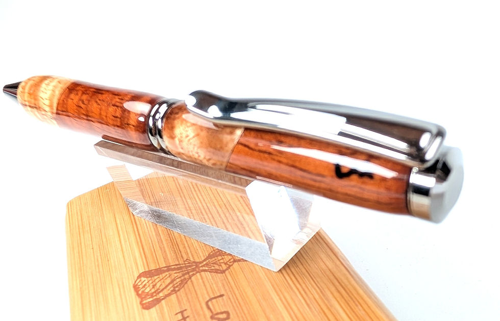 サムネイル： Premium Hawaiian Koa Pen  Simplicity Ballpoint
