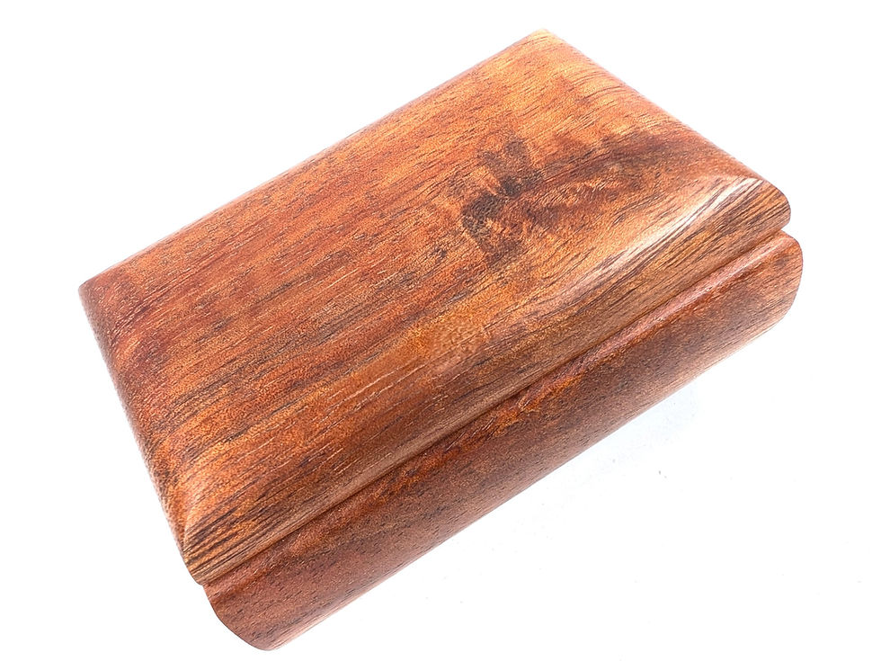 섬네일: Small Hawaiian Koa Lift Pop Top Box (#7A)