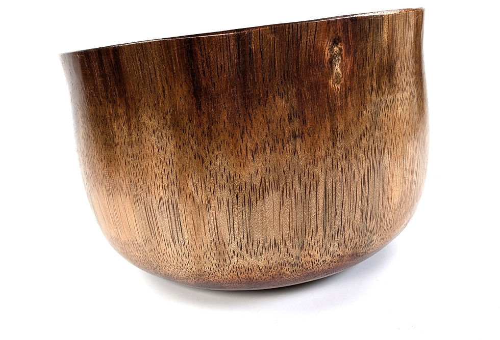 縮圖：Medium Tall Hawaiian Koa Bowl
