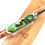 サムネイル： Hawaiian Koa Italian Acrylic Serenity Ballpoint Pen Opal (Green Black)
