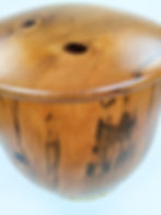 Thumbnail: Lidded Norfolk Pine Vessel