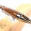 縮圖：Teak from The USS Missouri Cigar Ballpoint (gold)