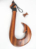 섬네일: Wall Mounted Solid Hawaiian Koa Fish Hook