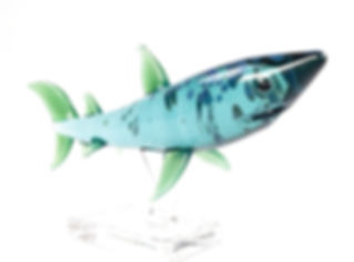Glass Shark on Stand