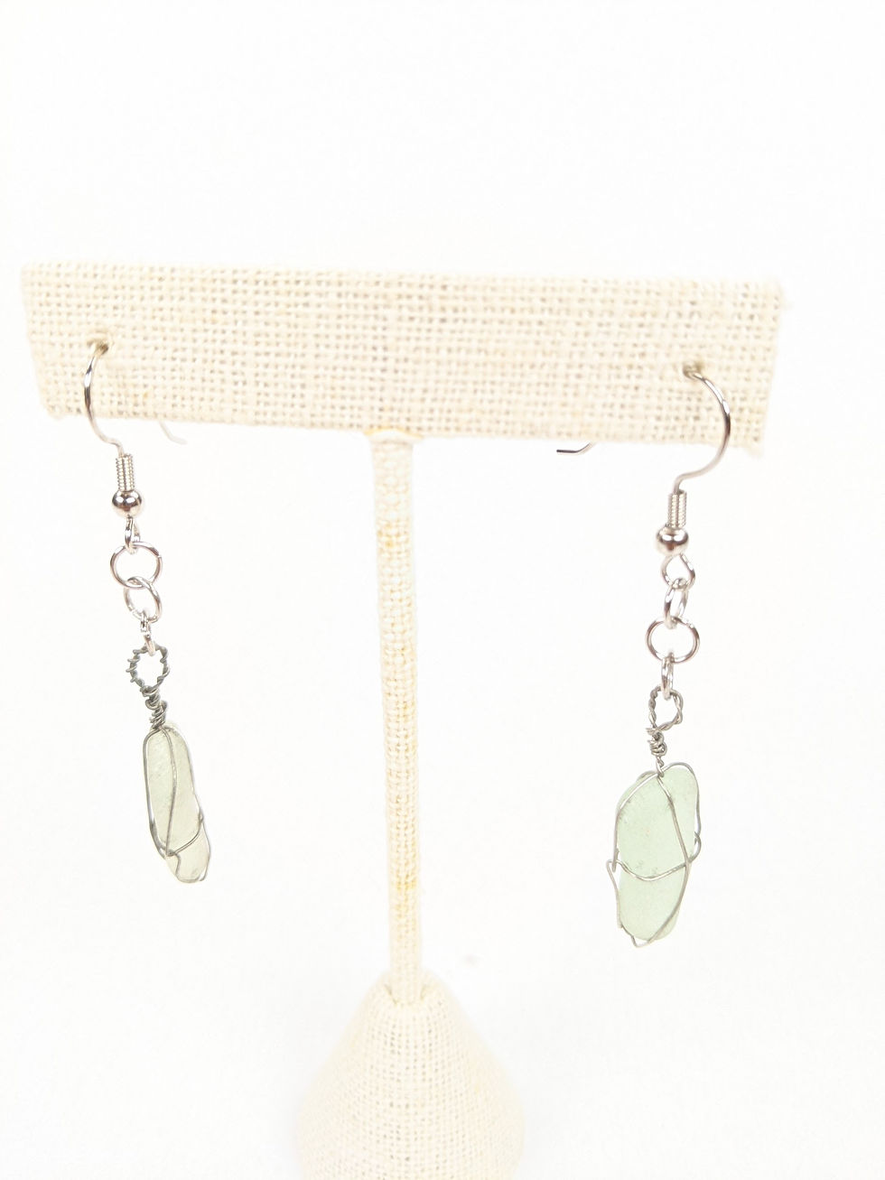 섬네일: Beach Glass Earrings